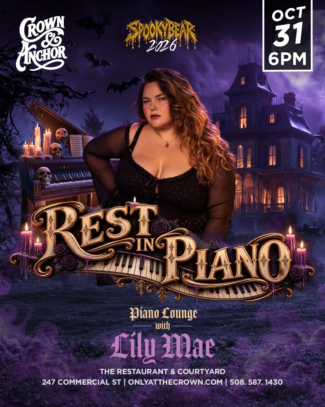 Promo image for Rest in Piano with Lily Mae